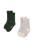 Konges Sløjd A/S SOCKS kombu green dot