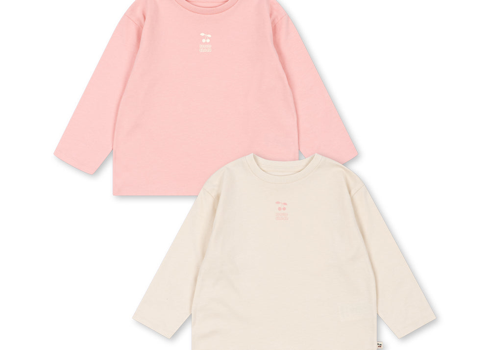 Konges Sløjd A/S JERSEY BLOUSES pink dolphin/antique white