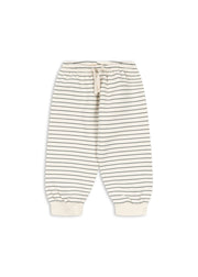 Konges Sløjd A/S JERSEY PANTS cilantro stripe