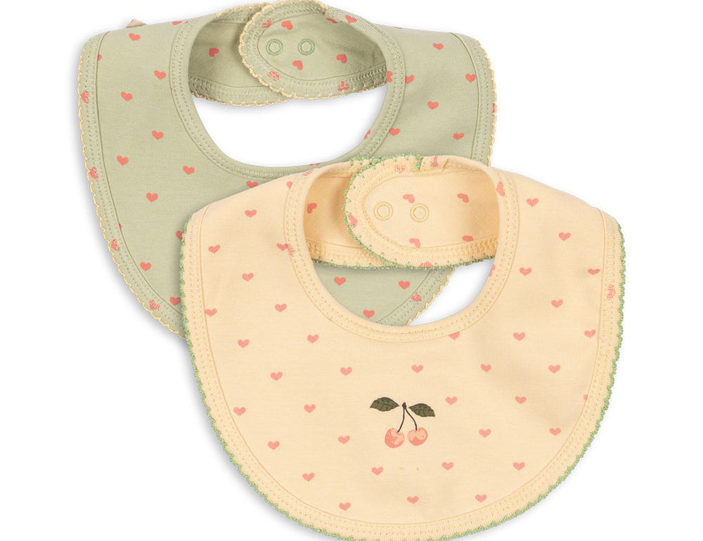 Konges Sløjd A/S BIBS coeur golden/coeur lint