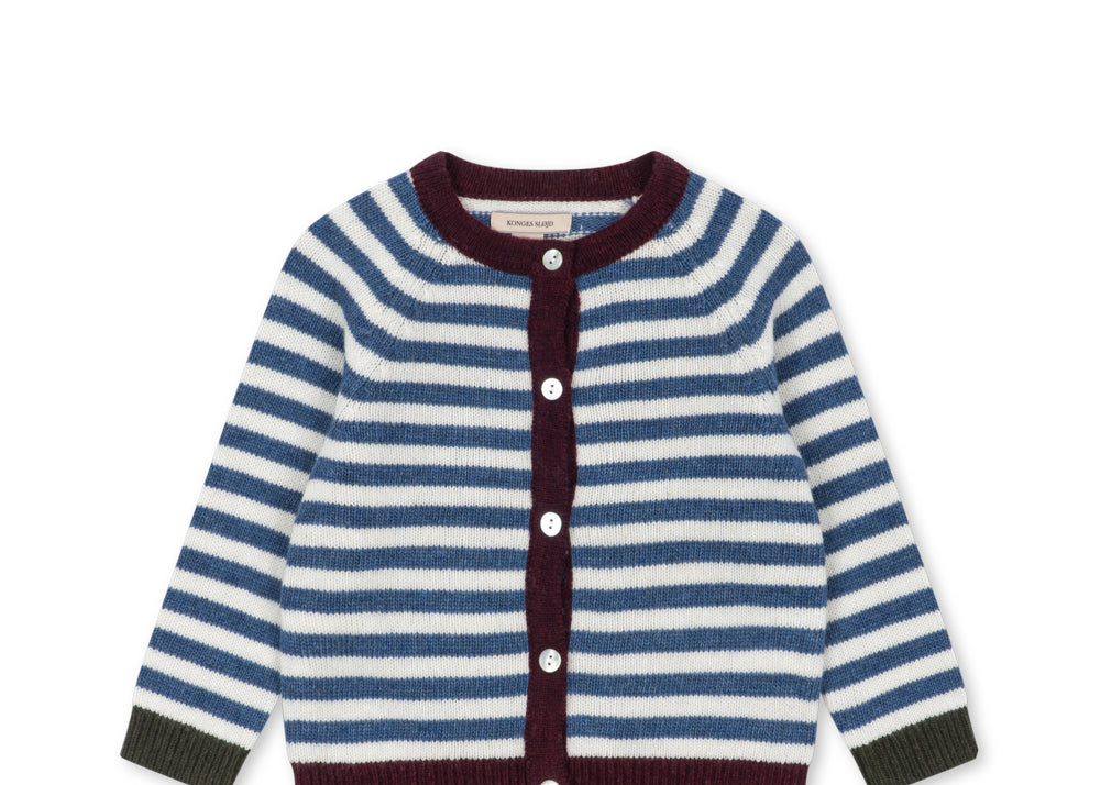 Konges Sløjd A/S KNITTED CARDIGANS autumn stripe