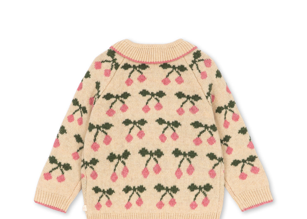 Konges Sløjd A/S KNITTED CARDIGANS cherry