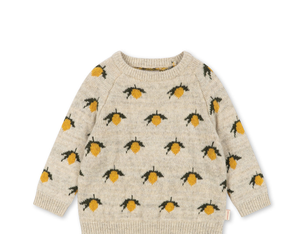 Konges Sløjd A/S KNITTED BLOUSES & VESTS lemon.