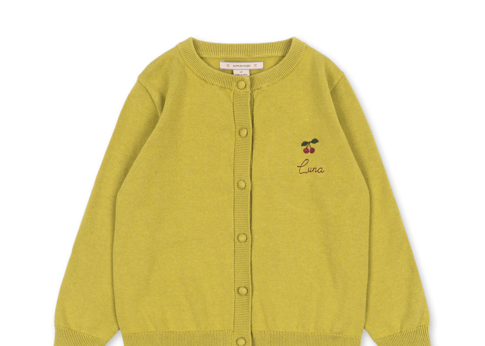Konges Sløjd A/S KNITTED CARDIGANS leek green