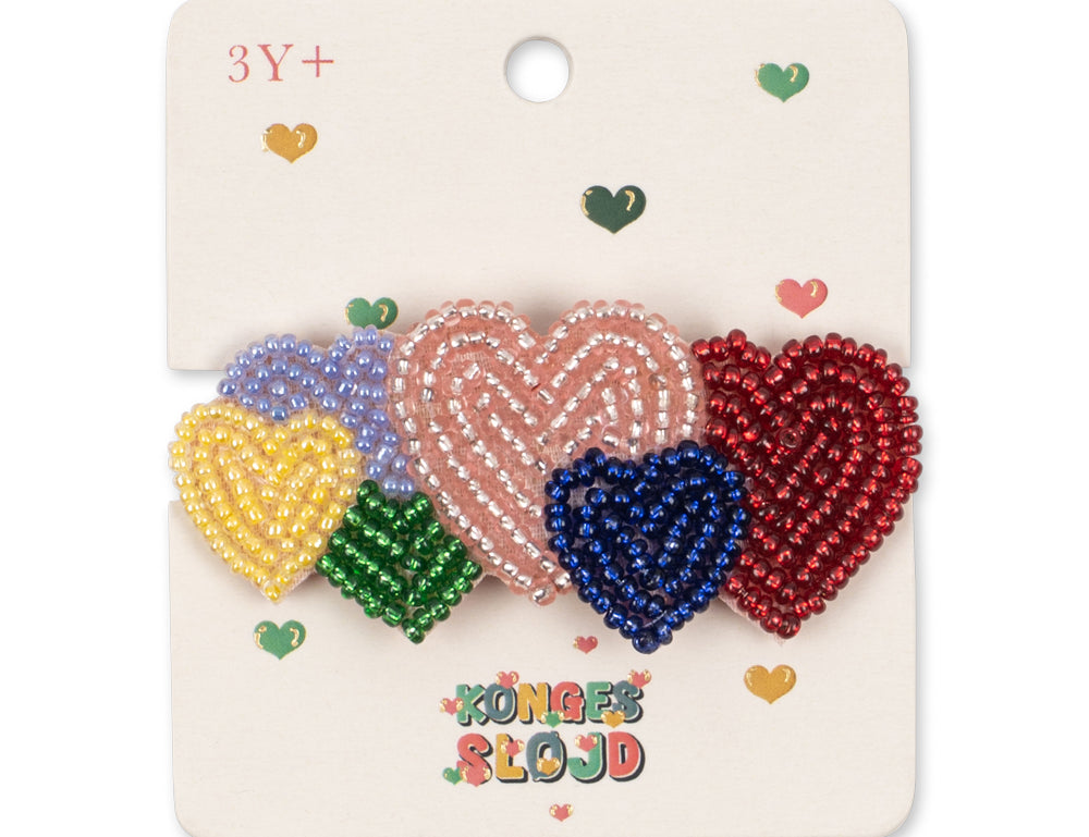 Konges Sløjd A/S HAIR ACCESSORIES coeur coloré