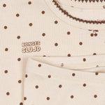 Konges Sløjd A/S SETS cherry bronze dot