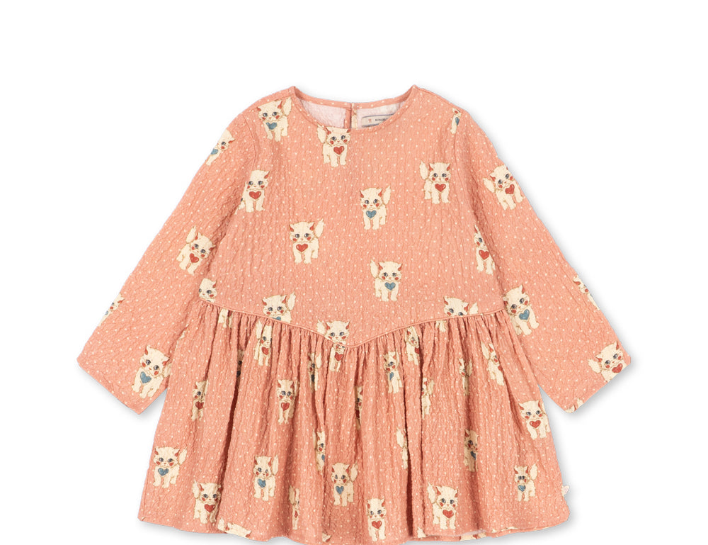 Konges Sløjd A/S WOVEN DRESSES ciao miao rose