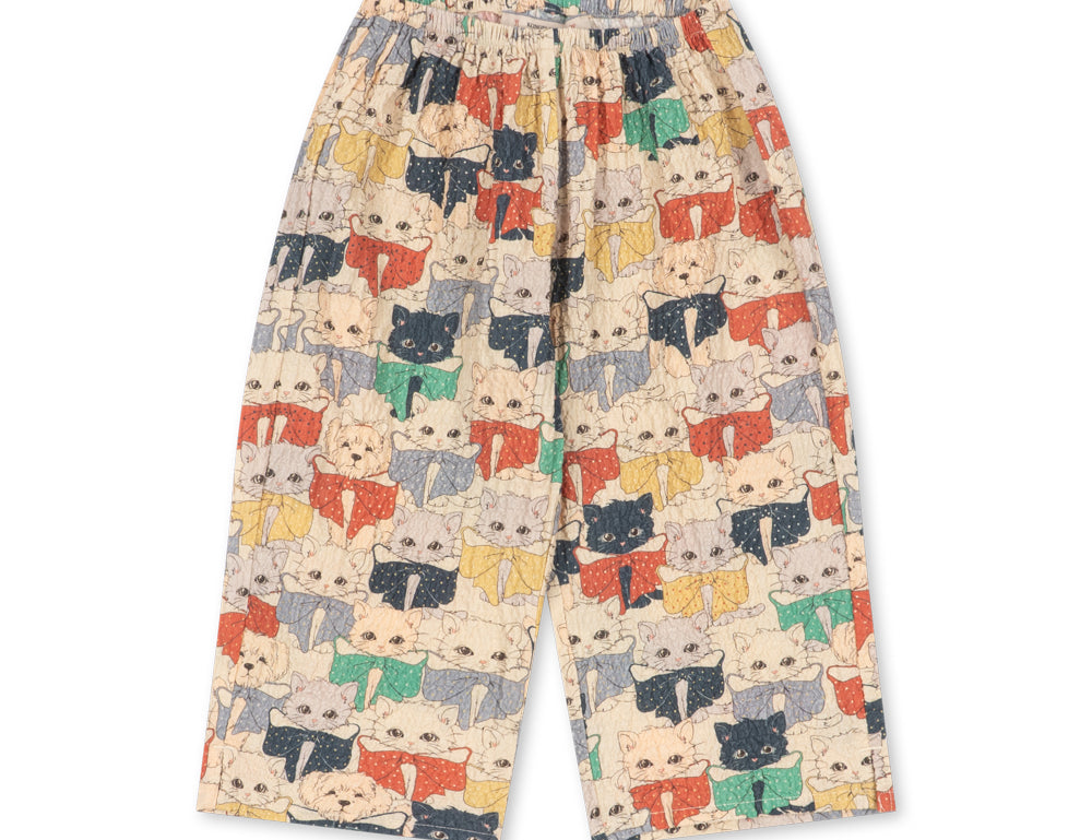 Konges Sløjd A/S WOVEN PANTS like cats and dogs