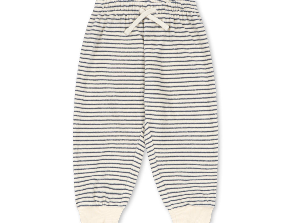 Konges Sløjd A/S JERSEY PANTS flint stripe