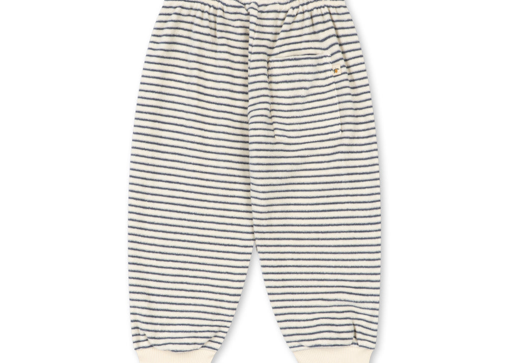 Konges Sløjd A/S JERSEY PANTS flint stripe