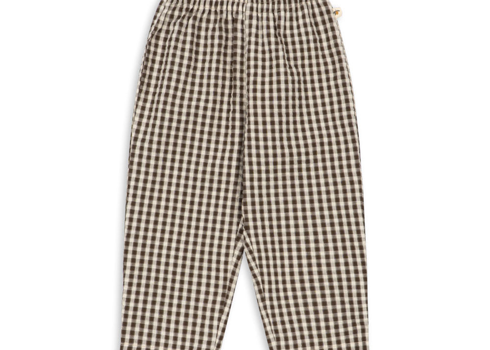 Konges Sløjd A/S WOVEN PANTS choco check