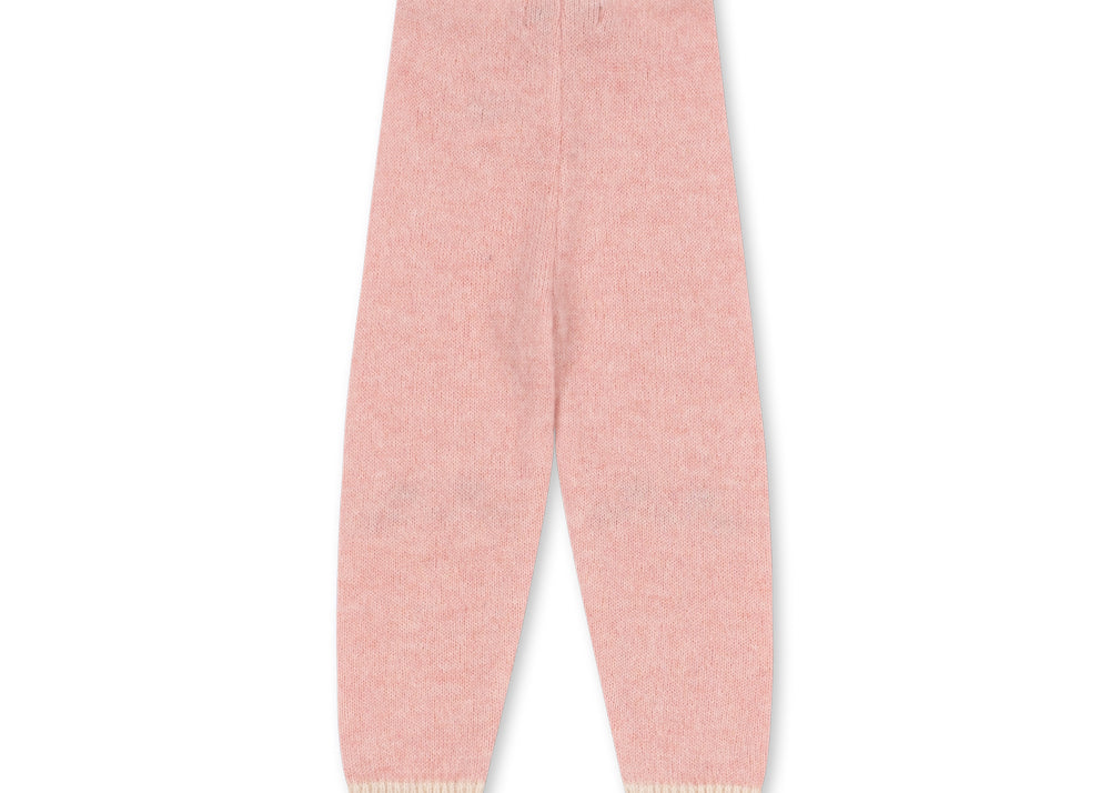 Konges Sløjd A/S KNITTED PANTS silver pink