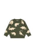 Konges Sløjd A/S KNITTED BLOUSES & VESTS dino vert
