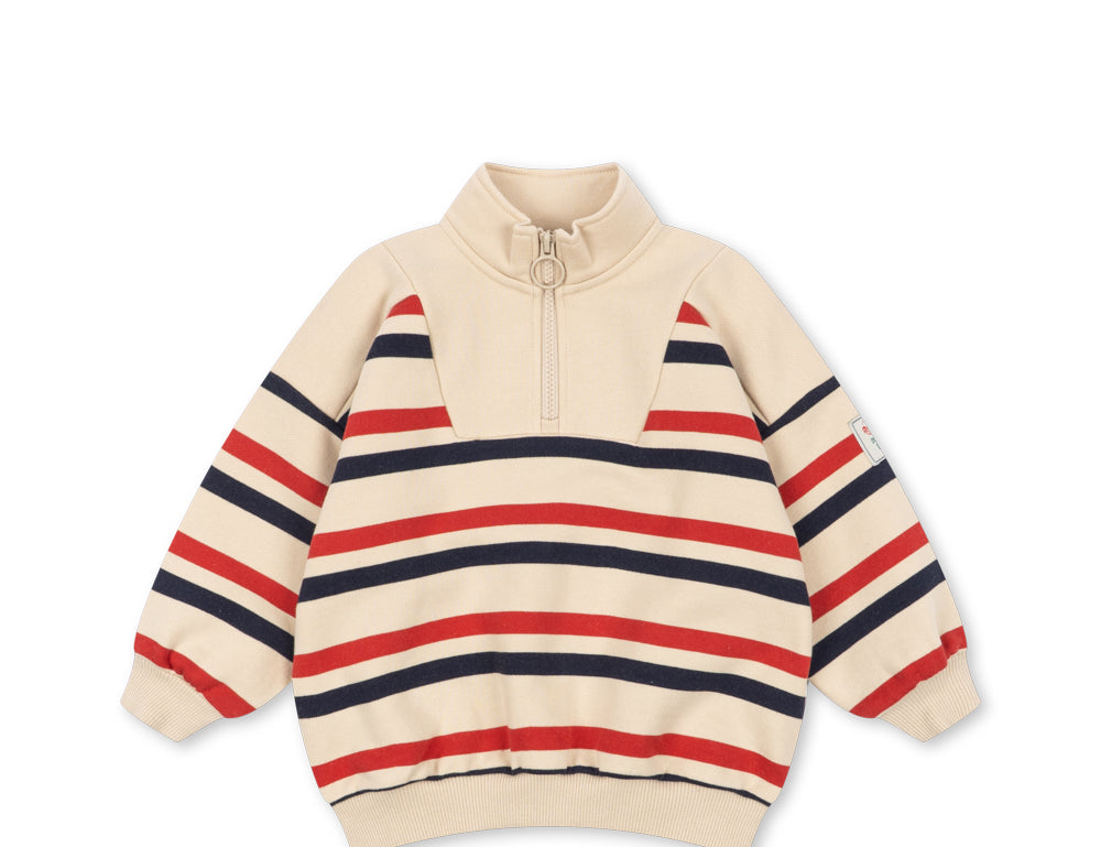 Konges Sløjd A/S JERSEY BLOUSES tangerine stripe