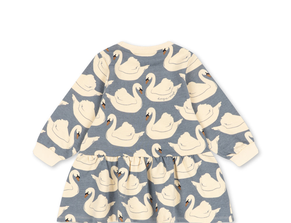 Konges Sløjd A/S JERSEY DRESSES swan