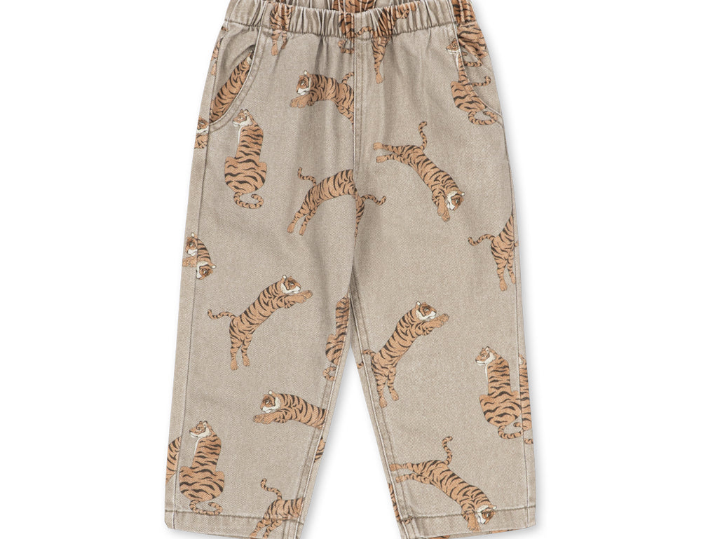 Konges Sløjd A/S WOVEN PANTS tiger