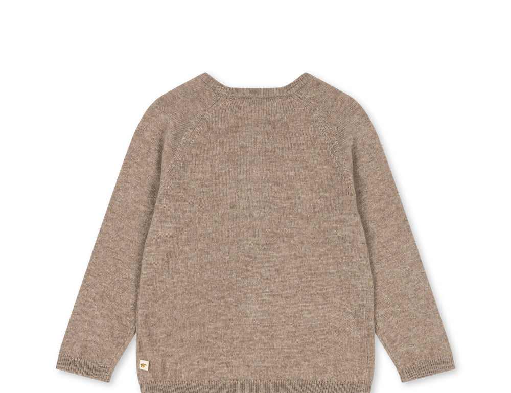 Konges Sløjd A/S KNITTED CARDIGANS light brown
