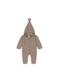 Konges Sløjd A/S KNITTED ROMPERS & ONESIES light brown