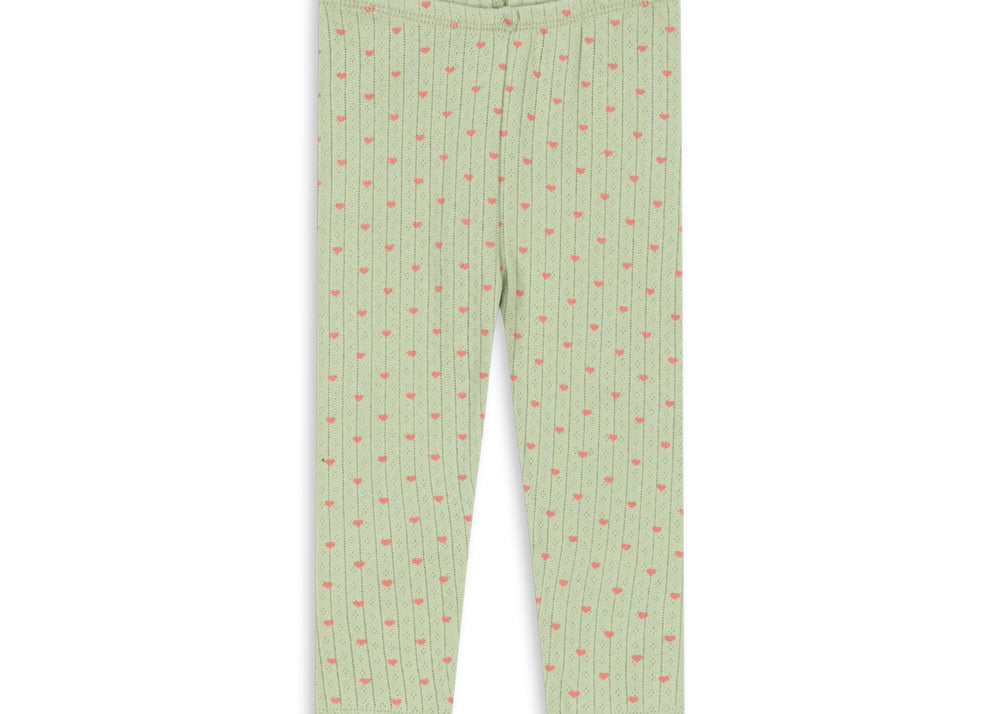 Konges Sløjd A/S JERSEY PANTS coeur lint