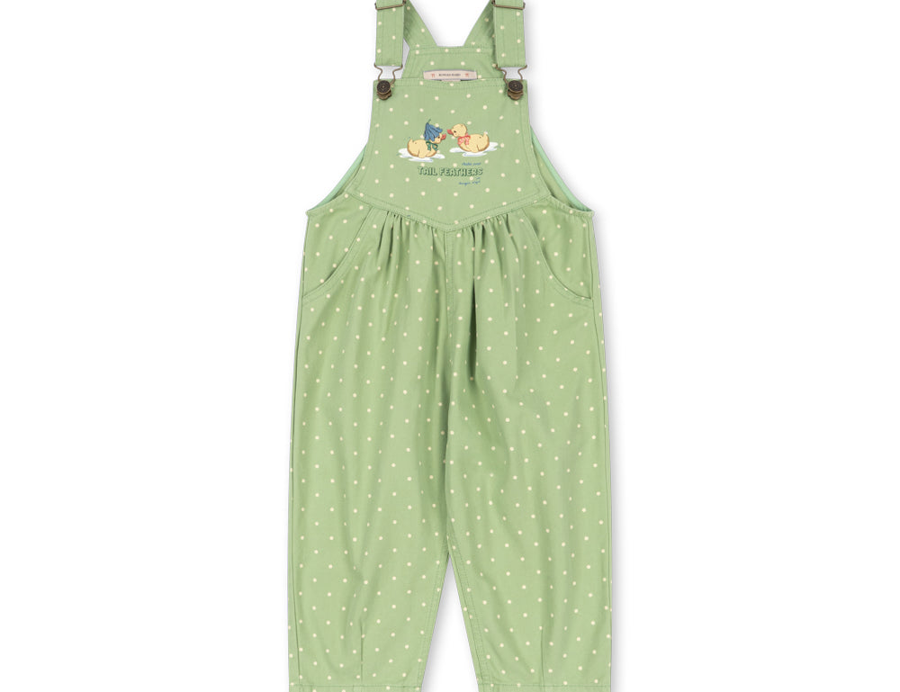Konges Sløjd A/S WOVEN ROMPERS & JUMPSUITS dot pistacchi
