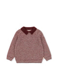 Konges Sløjd A/S KNITTED BLOUSES & VESTS mahogany stripe