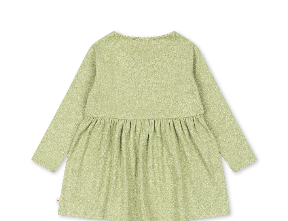 Konges Sløjd A/S JERSEY DRESSES leek green