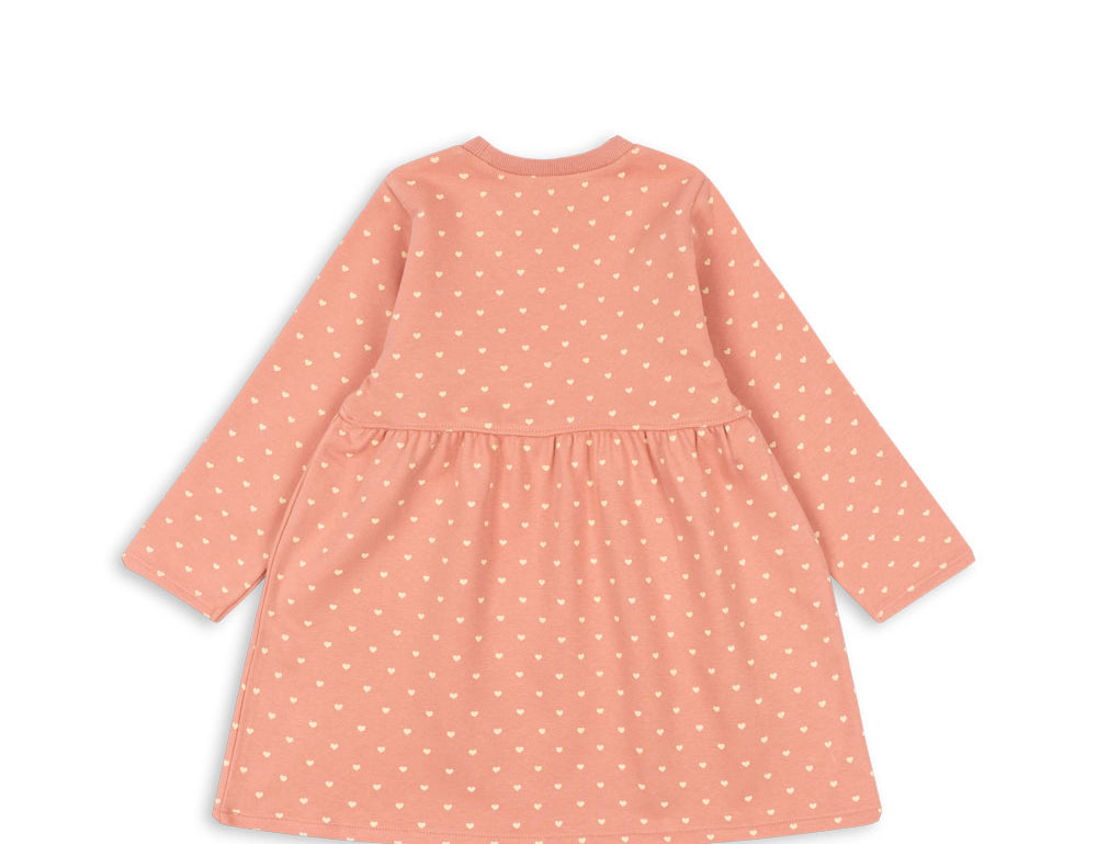 Konges Sløjd A/S JERSEY DRESSES coeur feathers