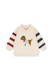 Konges Sløjd A/S JERSEY BLOUSES brown rice