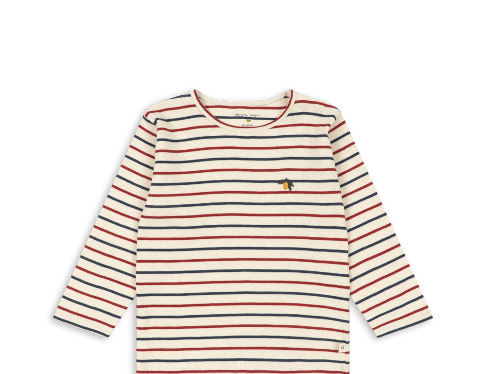 Konges Sløjd A/S JERSEY BLOUSES tricolore bleu