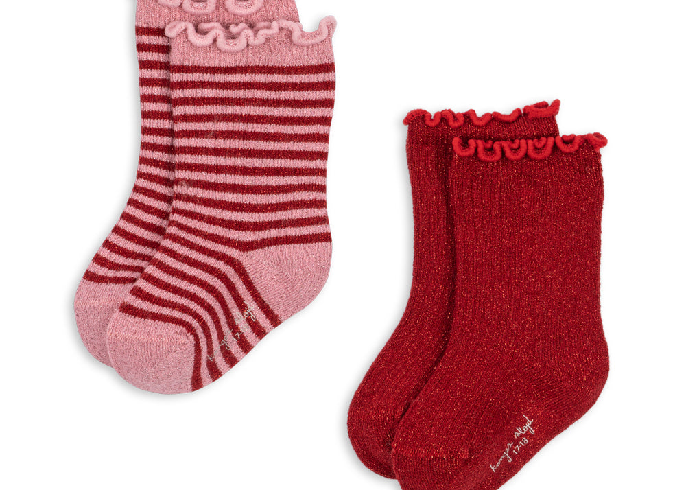 Konges Sløjd A/S SOCKS red stripe