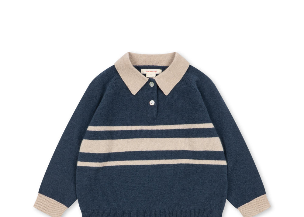 Konges Sløjd A/S KNITTED BLOUSES & VESTS dark blue stripe