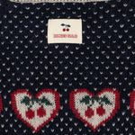 Konges Sløjd A/S KNITTED CARDIGANS cherry