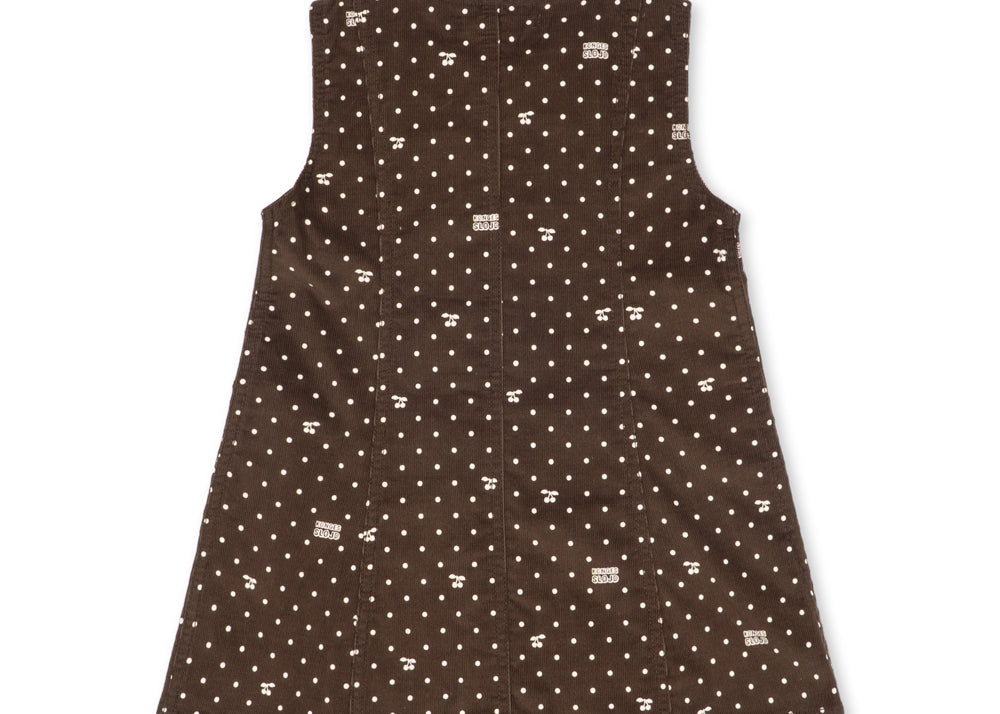 Konges Sløjd A/S WOVEN DRESSES cherry dot chocolate