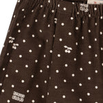 Konges Sløjd A/S WOVEN PANTS cherry dot chocolate