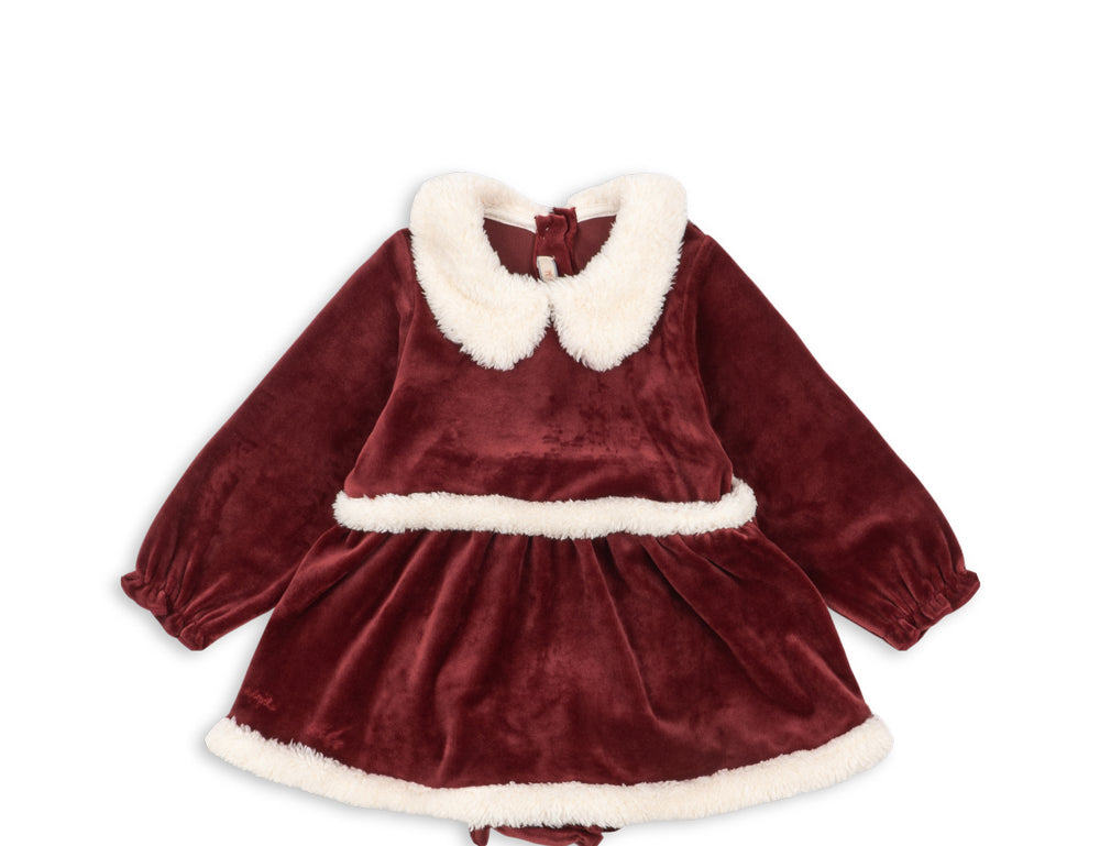 Konges Sløjd A/S JERSEY DRESSES red dahlia