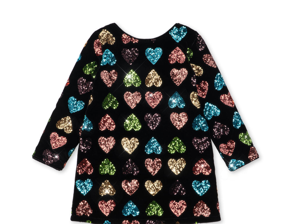 Konges Sløjd A/S JERSEY DRESSES amour sequin