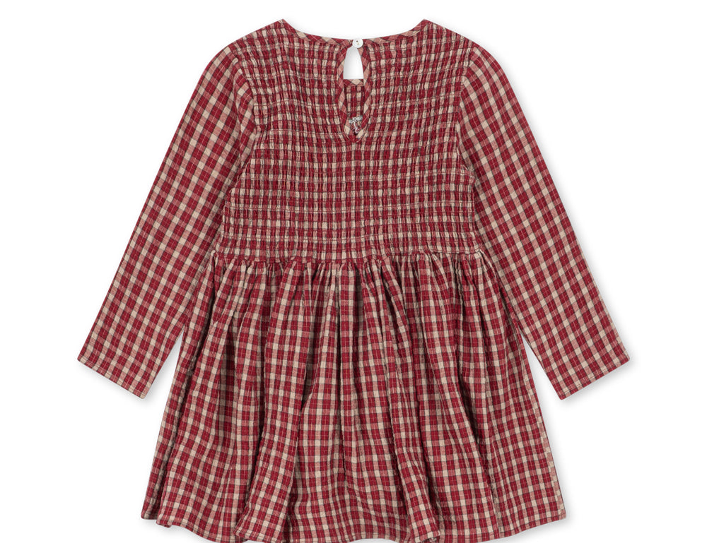 Konges Sløjd A/S WOVEN DRESSES brick check