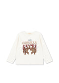 Konges Sløjd A/S JERSEY BLOUSES off white gorilla galore