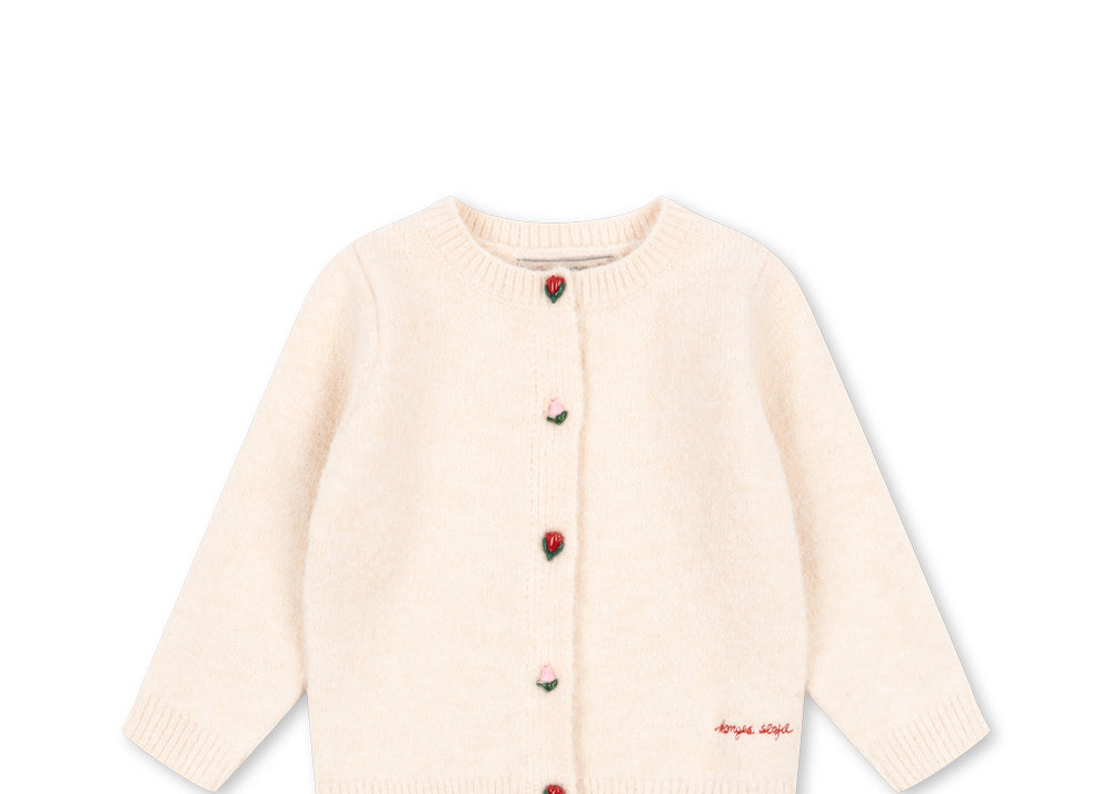 Konges Sløjd A/S KNITTED CARDIGANS buttercream