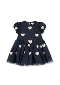 Konges Sløjd A/S WOVEN DRESSES coeur night sky