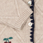 Konges Sløjd A/S KNITTED CARDIGANS off white