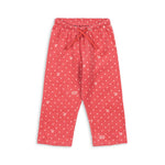 Konges Sløjd A/S JERSEY PANTS cherry berry dot