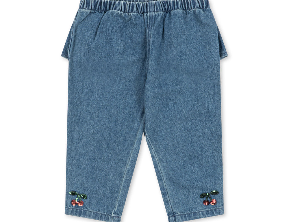 Konges Sløjd A/S WOVEN PANTS denim blue