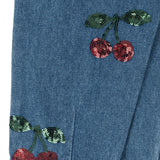 Konges Sløjd A/S WOVEN PANTS cherry sequin