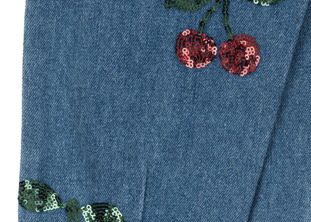 Konges Sløjd A/S WOVEN PANTS cherry sequin