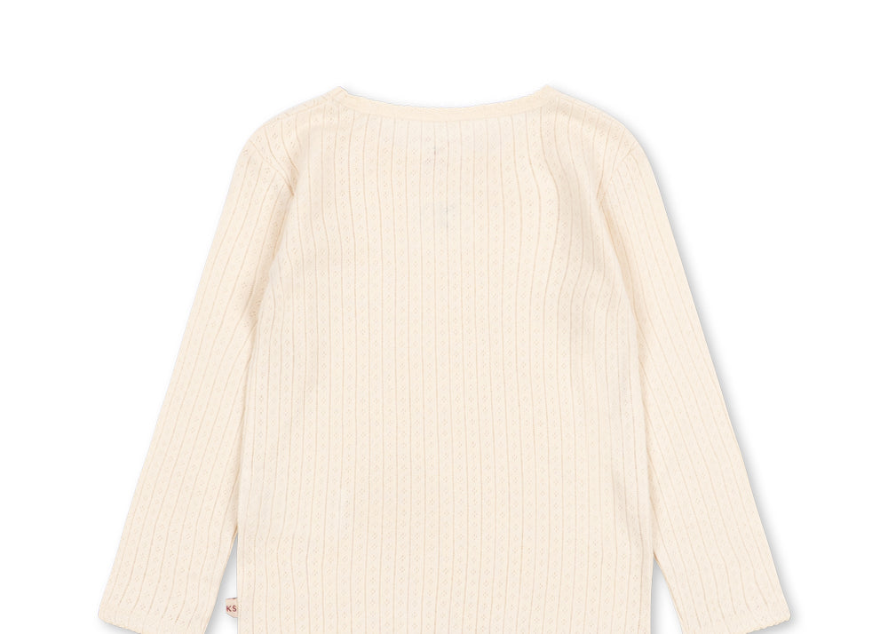 Konges Sløjd A/S JERSEY BLOUSES white smoke