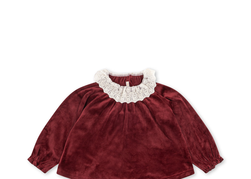 Konges Sløjd A/S JERSEY BLOUSES red dahlia