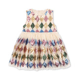 Konges Sløjd A/S WOVEN DRESSES harlekin sequin