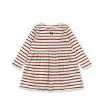 Konges Sløjd A/S JERSEY DRESSES creamy stripe