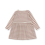 Konges Sløjd A/S JERSEY DRESSES creamy stripe